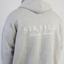 SikSilk - Grey Marl Graphic Full Zip Hoodie